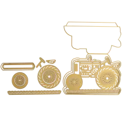 Tractor Easel Dies