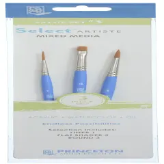 Princeton Select Brush Set 3/Pkg-SELECT BRUSH SET 3