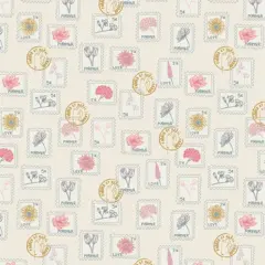 Floral Postage in Pearl (lol44808) | Love Letters | Becca Plymale | Art Gallery