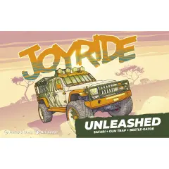 Rebellion Unplugged: Joyride: Unleashed - Expansion, Car Combat Board Game, New Car & Beast, New Element Of Play & Obstacles, Ages 12+, 2-4 Players