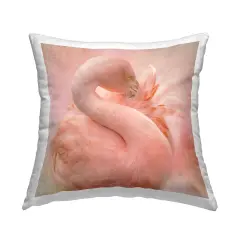 Stupell Industries Cocoon of Plumage Decorative Printed Throw Pillow Design by Kelley Parker, 18 x 7 x 18