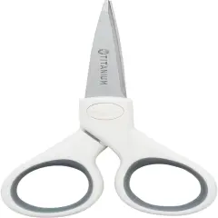 Micro-Tip Fabric Scissors with Titanium-Bonded Blades - Ideal for Crafting, Sewing, and More