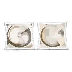 Stupell Industries Boho Centric Vortex 2pc Decorative Printed Throw Pillow Set Design by Noah Bay, 18 x 7 x 18