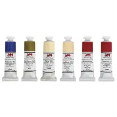 Michael Harding Artists Oil Color - Set of 6, Modern Master Colors, 40 ml Tubes