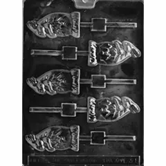 Bunny In Egg Lolly Chocolate Mold