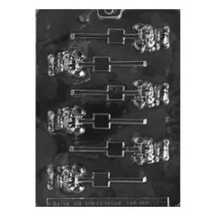 Small Bear with Present Chocolate Mold for Festive Treats