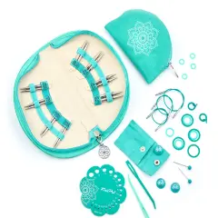 KnitPro-Mindful Generosity Interchangeable Lace Ndle Set 2"-8 Pair Of Needles - 2"