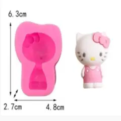 Cute Cat hk silicone mold