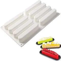 &Eacute;clairStyle 8-Cavity Silicone Mold