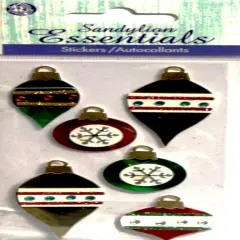 Sandylion Christmas Ornaments Dimensional Stickers