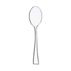 Clear Mini Plastic Disposable Tasting Spoons (960 Spoons)