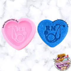 Heart RN Stethoscope Silicone Mold