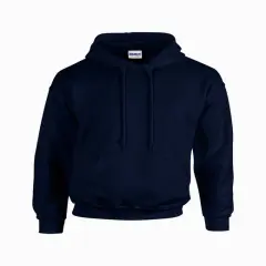 Gildan&reg; Unisex Heavy Blend Long Sleeve Hooded Sweatshirt NAVY