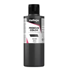 Vallejo Premium Airbrush Colors - 200 ml, Black