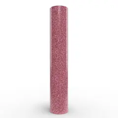 Siser&reg; Glitter Heat Transfer Vinyl, 11.8" x 60" Rose Gold