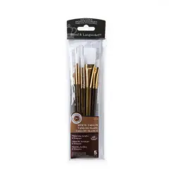 RSET-9163 | 5pc White Taklon Variety Brush Set
