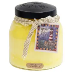 Lemon Butter Pound Cake Papa Jar Candle 34oz Sweet Scented Home Fragrance