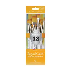 RSET-GTS | Royal Gold&trade; 12pc Shader/Wash Brush Set