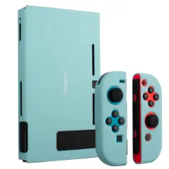 For Nintendo Switch Protective Case, Hard Dockable Shell Cover Skin for Girls Boys, Blue