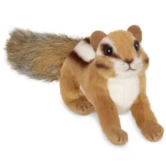 Bearington Collection Chippie Plush Chipmunk Stuffed Animal, 7 Inch, For Ages 1-14 Multicolor