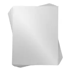 Shimmer Paper - 96-Pack White Metallic Cardstock Paper, Double Sided, Laser Printer Friendly - Perfect for Weddings, Baby Showers, Birthdays, Craft Use, Letter Size Sheets, 8.5 x 11 inches