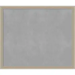 Mezzanine Espresso Wood Framed Magnetic Board