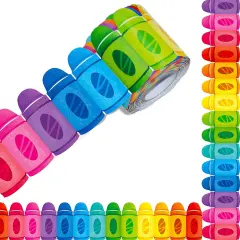 Colorful Crayon - 60 Feet Bulletin Board Borders