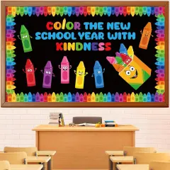 Back to School Bulletin Board Decorations Set