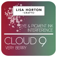 Lisa Horton Crafts Interference Ink Pad - Cloud 9-Very Berry