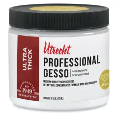 Utrecht Professional Acrylic Gesso - 16 oz