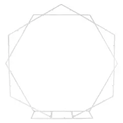 Wedding Arch Stand Flower Balloon Display Rack Wedding Party Backdrop Stand