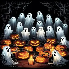 Terrifying Ghost Diamond Painting Kits