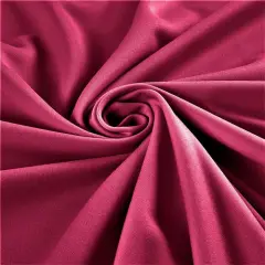 1 Yard Crepe Stretch Scuba Techno Knit Fabric for Head Wraps Costumes Sewing Projects Fuchsia