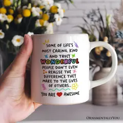 You Are Wonderful Mug, Heartful Message Gift