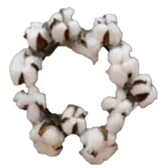 Country Cotton Ball Ring