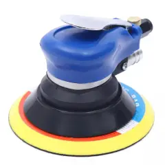 6" Air Palm Orbital Sander Tool Hand Sanding Pneumatic Round 10000 RPM Auto DIY