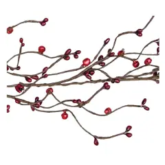 Bell & Burgundy Pip Garland