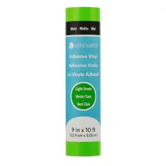 Silhouette 9" x 10' Matte Removable Vinyl Light Green