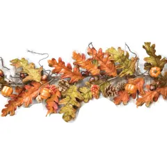 Harvest Leaves Garland - 4 Foot