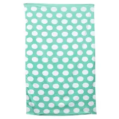 Carmel Towel Company&reg; Classic&nbsp;Beach Towel Lt grn polka dot