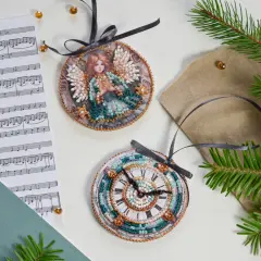 Bead Embroidery Kit Decoration - The spirit of the holiday