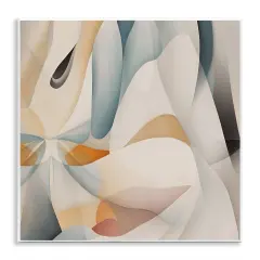 Stupell Industries Flowing Curved Shapes Wall Plaque Art Design by Noah Bay