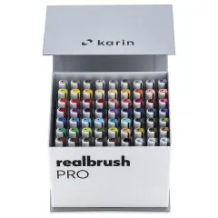 Karin Realbrush Pro Markers - Mega Box, Set of 63