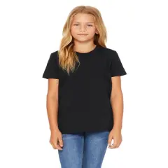 Bella + Canvas&reg; Youth Jersey T-Shirt VINTAGE BLACK