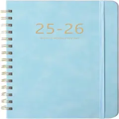 Academic Planner 2025-2026 - 6.4" x 8.5" (Blue)