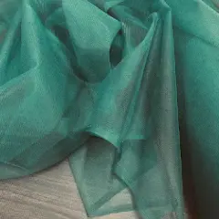 1 Yard Micro Stretch Mesh Nude Fabric, 100% Polyester, 60" Wide Hunter Green