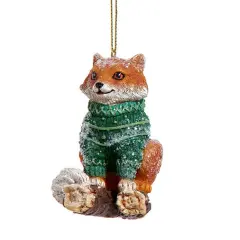 Cozy Fox Ornament