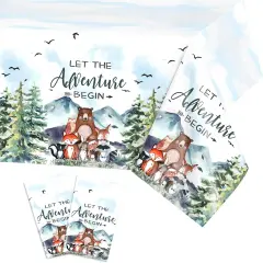 Adventure Awaits Baby Shower Tablecloth