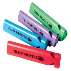 Train Whistles Include 12 Units