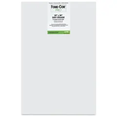 Fome-Cor Pro Specialty Dry Erase Foam Board - 20" x 30" x 3/16", White, Pkg of 2 Sheets